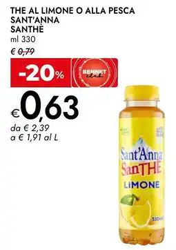 Bennet Sant'Anna SanTHE Limone offerta