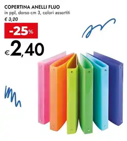 Bennet COPERTINA ANELLI FLUO offerta
