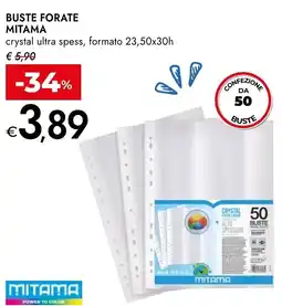 Bennet Buste forate Mitama offerta