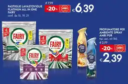 Bennet PASTIGLIE LAVASTOVIGLIE PLATINUM ALL IN ONE FAIRY offerta