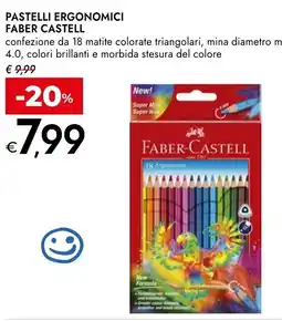 Bennet PASTELLI ERGONOMICI FABER CASTELL offerta