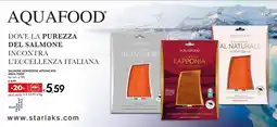 Bennet Salmone Norvegese Affumicato Aqua Food offerta