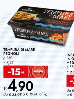 Bennet TEMPURA di MARE MEDUSA offerta