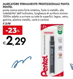 Bennet Marcatore permanente professionale punta Pentel offerta