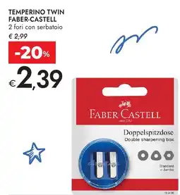 Bennet Temperino Twin Faber-Castell offerta