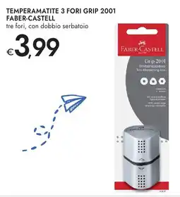 Bennet TEMPERAMATITE 3 FORI GRIP 2001 FABER-CASTELL offerta