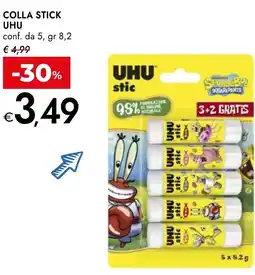 Bennet COLLA STICK UHU offerta