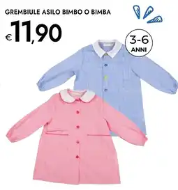 Bennet GREMBIULE ASILO BIMBO O BIMBA offerta