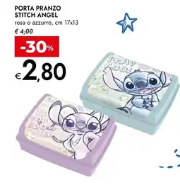 Bennet PORTA PRANZO STITCH ANGEL offerta