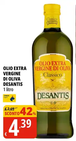 Tigros Olio extra vergine di oliva Classico Desantis offerta