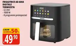 Tigros Friggitrice ad aria digitale Termozeta offerta