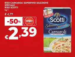 Bennet Riso Carnaroli Superfino Selezione Speciale Riso Scotti offerta
