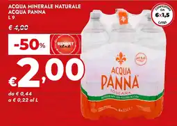 Bennet Acqua Panna offerta