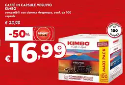 Bennet Caffè in capsule Vesuvio Kimbo offerta
