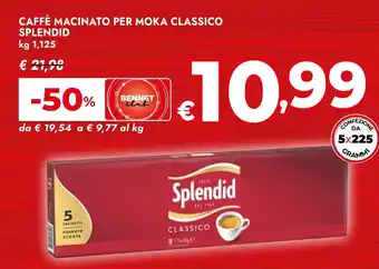 Caffè macinato per moka classico Splendid