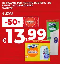 Bennet Swiffer Duster Ricariche offerta