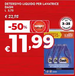 Bennet Detersivo liquido per lavatrice Dash offerta
