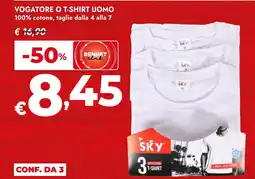 Bennet T-SHIRT UOMO SKY offerta