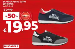Bennet Scarpe casual uomo Lonsdale offerta