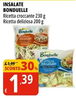 Tigros Carta delle Insalate Bonduelle offerta