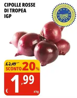 Tigros Cipolle rosse di Tropea IGP offerta