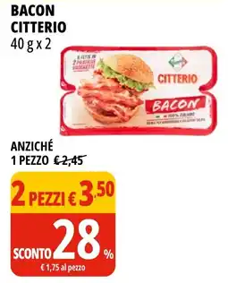 Tigros Bacon Citterio offerta
