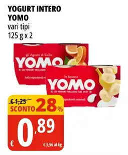 Tigros YOGURT INTERO YOMO offerta