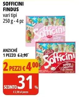 Tigros Sofficini Findus offerta