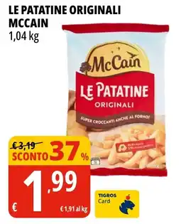 Tigros Le Patatine Originali McCain offerta