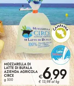 Bennet Mozzarella di latte di bufala azienda agricola circe offerta
