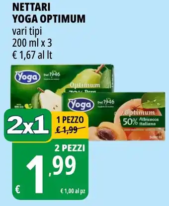 Tigros NETTARI YOGA OPTIMUM offerta
