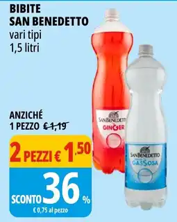 Tigros Bibite San Benedetto offerta