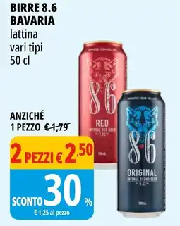 Tigros Birre 8.6 Bavaria offerta