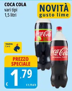 Tigros Coca Cola offerta