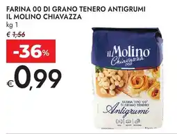 Bennet Farina 00 di grano tenero Antigrumi il Molino Chiavazza offerta