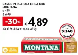 Bennet CARNE IN SCATOLA LINEA ORO MONTANA offerta