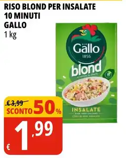 Tigros Riso blond per insalate Gallo offerta