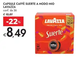 Bennet Capsule caffè Suerte a modo mio Lavazza offerta
