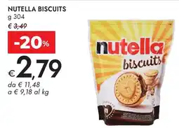 Bennet Nutella biscuits offerta