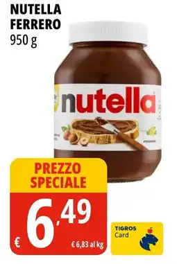 Tigros Nutella offerta