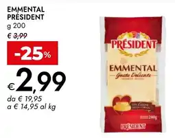 Bennet Emmental Président offerta
