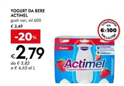 Bennet YOGURT DA BERE ACTIMEL offerta