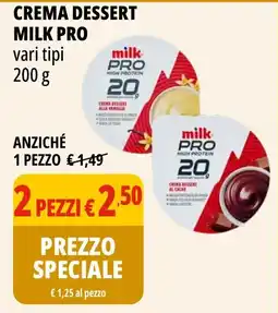 Tigros CREMA DESSERT MILK PRO offerta