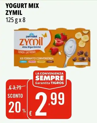 Tigros YOGURT MIX ZYMIL offerta