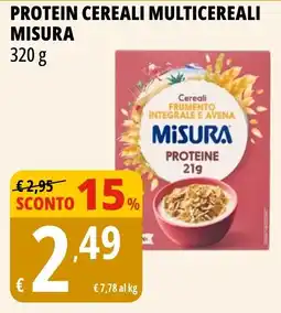Tigros Cereali Frumento Integrale e Avena Misura offerta