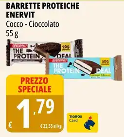Tigros Barrette proteiche ENERVIT offerta