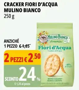 Tigros Cracker Fiori d'Acqua Mulino Bianco offerta