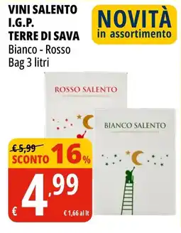 Tigros Vini Salento I.G.P. Terre di Sava offerta