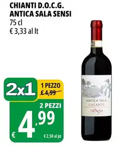 Tigros CHIANTI D.O.C.G. ANTICA SALA SENSI offerta