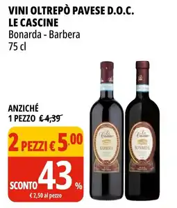 Tigros Vini oltrepò pavese d.o.c. Le Cascine offerta